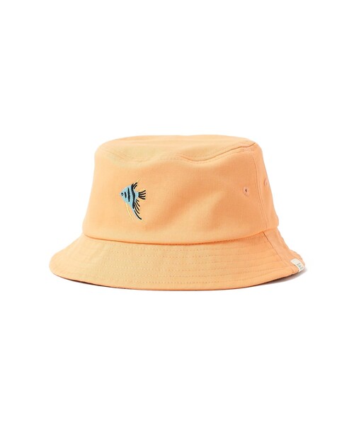 BEAMS mini（ビームスミニ）の「ツイル バケット ハット 2026SS（ハット・キッズ・オレンジ/ブルー・ONE SIZE）」の5枚目の写真