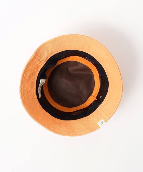 BEAMS mini（ビームスミニ）の「ツイル バケット ハット 2026SS（ハット・キッズ・オレンジ/ブルー・ONE SIZE）」の10枚目の写真