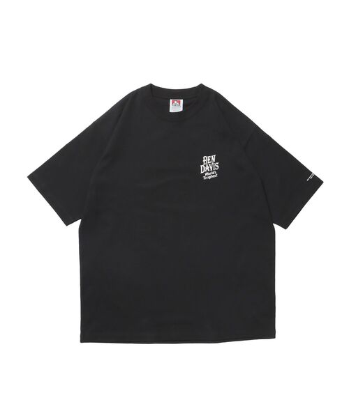 BEN DAVIS(ベンデイビス)の「【BEN DAVIS(ベンデイビス)】CLASSIC LOGO TEE NV / オーバーサイズ ヘビーウェイト 半袖 クルーネック プリント ワンポイント(Tシャツ/カットソー・メンズ・ブラック/ホワイト/ネイビー/ダークグリーン・X-LARGE/LARGE/MEDIUM)」の7枚目の写真