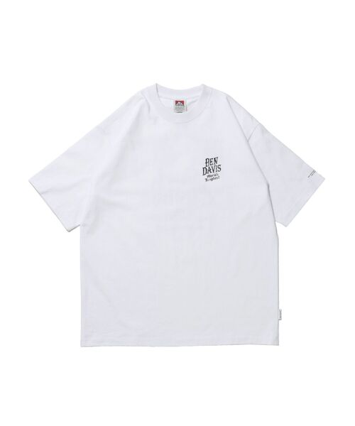 BEN DAVIS(ベンデイビス)の「【BEN DAVIS(ベンデイビス)】CLASSIC LOGO TEE NV / オーバーサイズ ヘビーウェイト 半袖 クルーネック プリント ワンポイント(Tシャツ/カットソー・メンズ・ブラック/ホワイト/ネイビー/ダークグリーン・X-LARGE/LARGE/MEDIUM)」の12枚目の写真