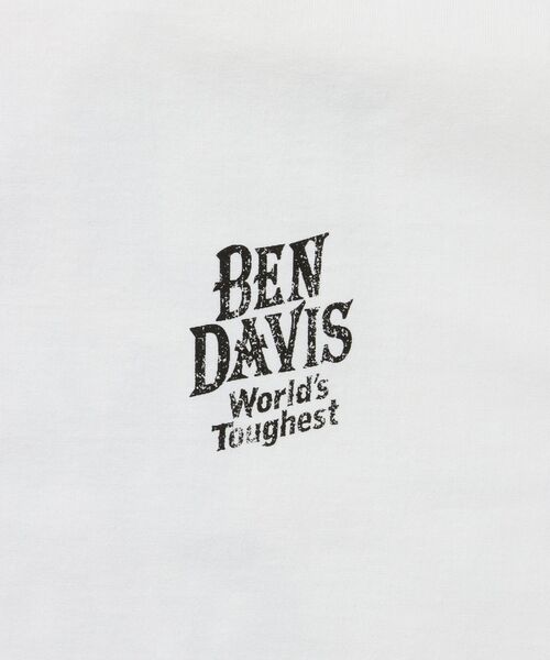 BEN DAVIS(ベンデイビス)の「【BEN DAVIS(ベンデイビス)】CLASSIC LOGO TEE NV / オーバーサイズ ヘビーウェイト 半袖 クルーネック プリント ワンポイント(Tシャツ/カットソー・メンズ・ブラック/ホワイト/ネイビー/ダークグリーン・X-LARGE/LARGE/MEDIUM)」の14枚目の写真
