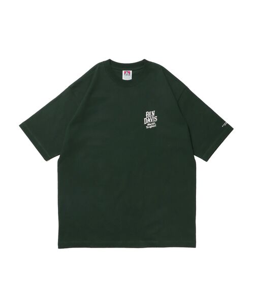 BEN DAVIS(ベンデイビス)の「【BEN DAVIS(ベンデイビス)】CLASSIC LOGO TEE NV / オーバーサイズ ヘビーウェイト 半袖 クルーネック プリント ワンポイント(Tシャツ/カットソー・メンズ・ブラック/ホワイト/ネイビー/ダークグリーン・X-LARGE/LARGE/MEDIUM)」の17枚目の写真