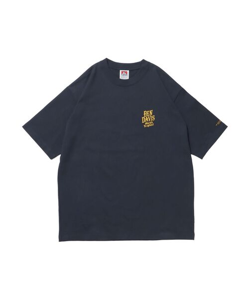 BEN DAVIS(ベンデイビス)の「【BEN DAVIS(ベンデイビス)】CLASSIC LOGO TEE NV / オーバーサイズ ヘビーウェイト 半袖 クルーネック プリント ワンポイント(Tシャツ/カットソー・メンズ・ブラック/ホワイト/ネイビー/ダークグリーン・X-LARGE/LARGE/MEDIUM)」の22枚目の写真