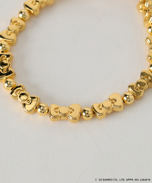 Spick & Span(スピックアンドスパン)の「《追加》HELLO KITTY S&S HASHIBAMI リボンビーズハンドストラップ(その他小物・レディース・ゴールド/シルバー・FREE)」の11枚目の写真