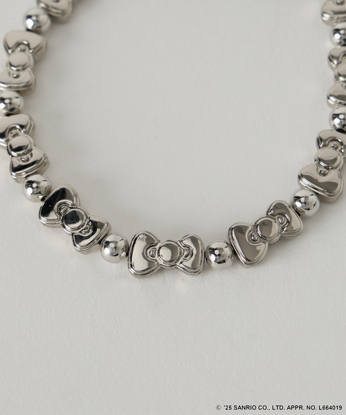 追加》HELLO KITTY S&S HASHIBAMI リボンビーズハンドストラップ