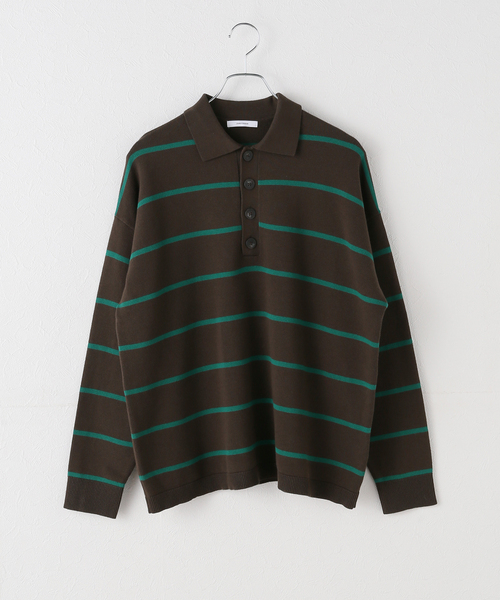 JOURNAL STANDARD(ジャーナルスタンダード)の「《追加2》ラガーニット(ニット/セーター・レディース・ブルー/グリーン/ブラウン・FREE)」の20枚目の写真