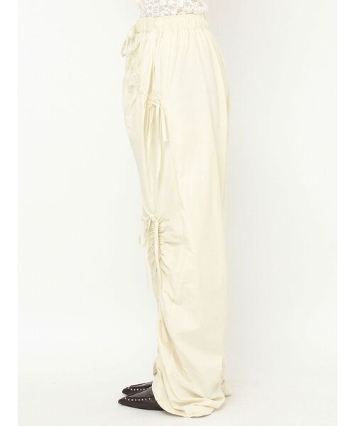 CALNAMUR（カルナムール）の「ギャザードロストパンツ（その他パンツ・レディース・ホワイト/グリーン・FREE）」の20枚目の写真