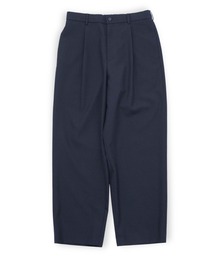 ATON（エイトン）の「【ATON】 WOOL TROPICAL LOOSE FIT PANTS（スラックス）」