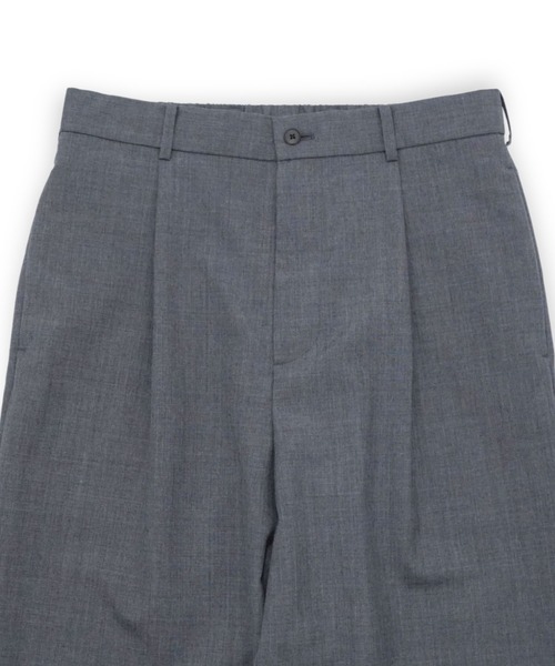 ATON（エイトン）の「【ATON】 WOOL TROPICAL LOOSE FIT PANTS（スラックス・メンズ・ネイビー/ブラック/グレー・4）」の5枚目の写真