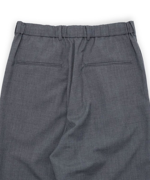 ATON（エイトン）の「【ATON】 WOOL TROPICAL LOOSE FIT PANTS（スラックス・メンズ・ネイビー/ブラック/グレー・4）」の8枚目の写真