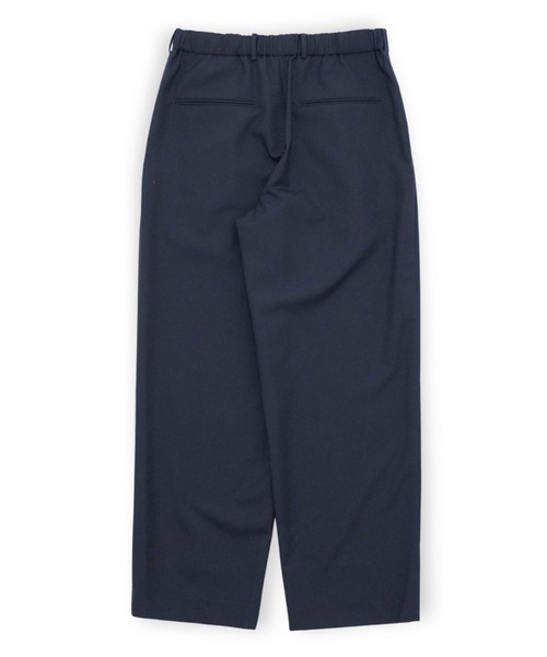 ATON（エイトン）の「【ATON】 WOOL TROPICAL LOOSE FIT PANTS（スラックス・メンズ・ネイビー/ブラック/グレー・4）」の9枚目の写真