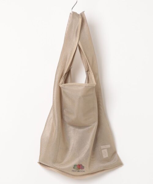 FRUIT OF THE LOOM(フルーツオブザルーム)の「【FRUIT OF THE LOOM】VINTAGE Kellogg’s mesh eco bag / ケロッグ エコバッグ(ハンドバッグ・メンズ・ブラック/サックスブルー/オレンジ・FREE)」の4枚目の写真