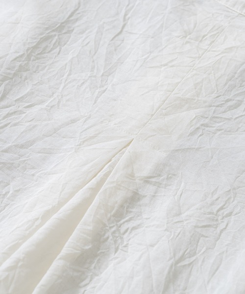 quadro（クオドロ）の「コットンラミーシャンブレースタンドシャツ（シャツ/ブラウス・メンズ・キナリ/ネイビー/グレー・FREE）」の12枚目の写真