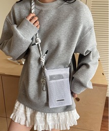 pyornim（ピョルニム）の「【26年春夏新作】メッシュショルダーポーチ　スマホショルダーバッグ（ポーチ）」