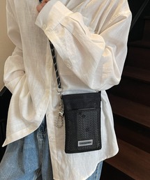 pyornim（ピョルニム）の「【26年春夏新作】メッシュショルダーポーチ　スマホショルダーバッグ（ポーチ）」