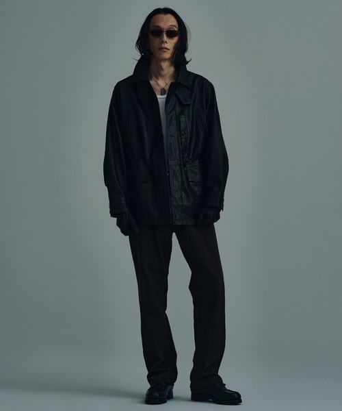 CCU （シーシーユー）の「FRENCH MILITARY JACKET/CCU（ミリタリージャケット・メンズ・ブラック・2/1）」の2枚目の写真