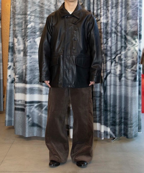 CCU （シーシーユー）の「FRENCH MILITARY JACKET/CCU（ミリタリージャケット・メンズ・ブラック・2/1）」の4枚目の写真