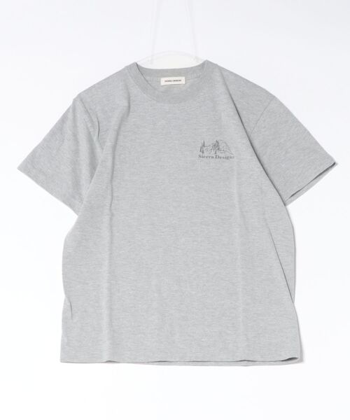 SIERRA DESIGNS(シェラデザイン)の「GO OUT掲載モデル【SIERRA DESIGINS】HALF DOME GRAPHIC TEE(Tシャツ/カットソー・レディース・ブラック/ホワイト/グレー・MEDIUM/LARGE/X-LARGE/SMALL)」の3枚目の写真