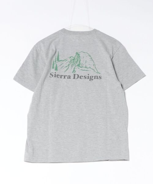 SIERRA DESIGNS(シェラデザイン)の「GO OUT掲載モデル【SIERRA DESIGINS】HALF DOME GRAPHIC TEE(Tシャツ/カットソー・レディース・ブラック/ホワイト/グレー・MEDIUM/LARGE/X-LARGE/SMALL)」の10枚目の写真