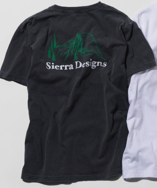 SIERRA DESIGNS(シェラデザイン)の「GO OUT掲載モデル【SIERRA DESIGINS】HALF DOME GRAPHIC TEE(Tシャツ/カットソー・レディース・ブラック/ホワイト/グレー・MEDIUM/LARGE/X-LARGE/SMALL)」の2枚目の写真