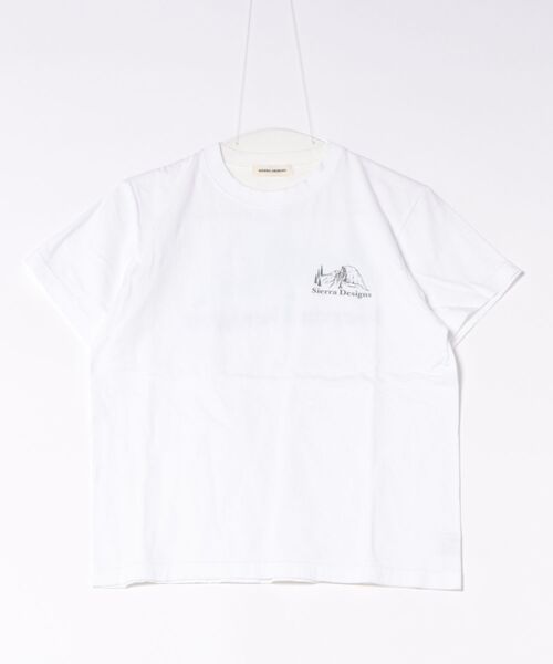 SIERRA DESIGNS(シェラデザイン)の「GO OUT掲載モデル【SIERRA DESIGINS】HALF DOME GRAPHIC TEE(Tシャツ/カットソー・レディース・ブラック/ホワイト/グレー・MEDIUM/LARGE/X-LARGE/SMALL)」の8枚目の写真