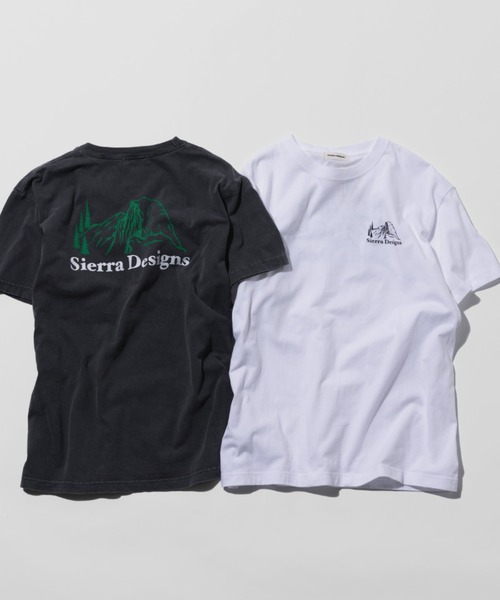 SIERRA DESIGNS(シェラデザイン)の「GO OUT掲載モデル【SIERRA DESIGINS】HALF DOME GRAPHIC TEE(Tシャツ/カットソー・レディース・ブラック/ホワイト/グレー・MEDIUM/LARGE/X-LARGE/SMALL)」の6枚目の写真