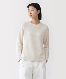 MUJI Labo（ムジラボ）の「〔MUJI Labo〕婦人　コットン混ブークレクルーネックセーター（ニット/セーター）」