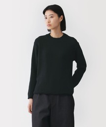 MUJI Labo（ムジラボ）の「〔MUJI Labo〕婦人　コットン混ブークレクルーネックセーター（ニット/セーター）」