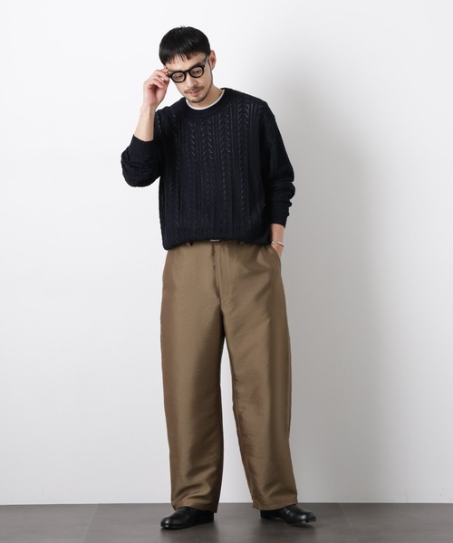 NANO universe（ナノユニバース）の「｢ASSEMBLANC｣ パラシュートパンツ（その他パンツ・メンズ・カーキ/ブラック・M/L）」の5枚目の写真
