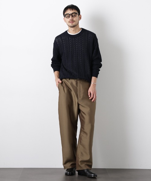 NANO universe（ナノユニバース）の「｢ASSEMBLANC｣ パラシュートパンツ（その他パンツ・メンズ・カーキ/ブラック・M/L）」の6枚目の写真