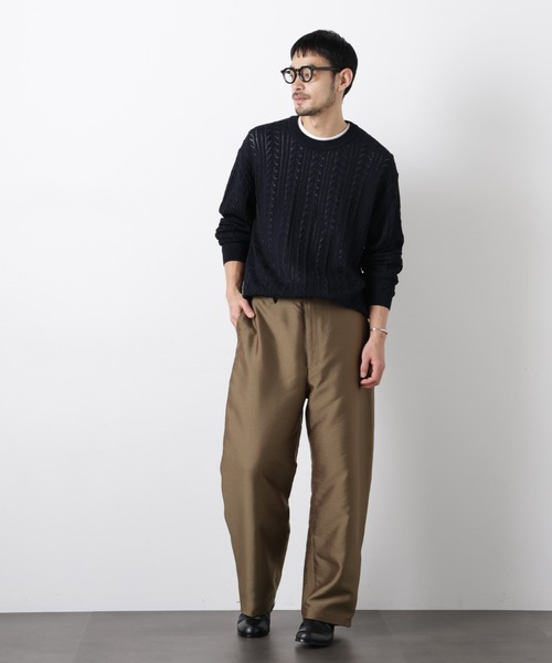 NANO universe（ナノユニバース）の「｢ASSEMBLANC｣ パラシュートパンツ（その他パンツ・メンズ・カーキ/ブラック・M/L）」の7枚目の写真