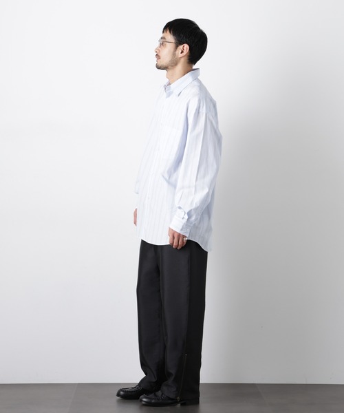 NANO universe（ナノユニバース）の「｢ASSEMBLANC｣ パラシュートパンツ（その他パンツ・メンズ・カーキ/ブラック・M/L）」の15枚目の写真