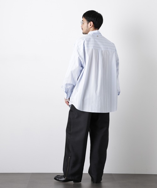 NANO universe（ナノユニバース）の「｢ASSEMBLANC｣ パラシュートパンツ（その他パンツ・メンズ・カーキ/ブラック・M/L）」の16枚目の写真