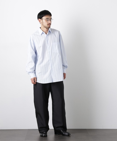 NANO universe（ナノユニバース）の「｢ASSEMBLANC｣ パラシュートパンツ（その他パンツ・メンズ・カーキ/ブラック・M/L）」の12枚目の写真