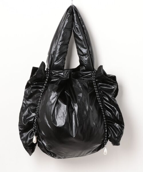 HELOYSE（エロイーズ）の「【HELOYSE/エロイーズ】トートバッグ　candy tote（トートバッグ・レディース・シルバー/ブラック/ブラウン・FREE）」の4枚目の写真