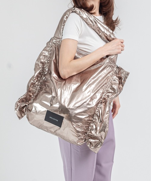 HELOYSE（エロイーズ）の「【HELOYSE/エロイーズ】トートバッグ　candy tote（トートバッグ・レディース・シルバー/ブラック/ブラウン・FREE）」の2枚目の写真