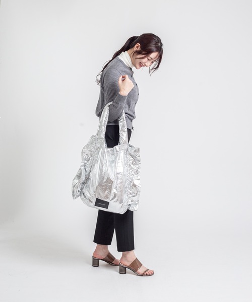 HELOYSE（エロイーズ）の「【HELOYSE/エロイーズ】トートバッグ　candy tote（トートバッグ・レディース・シルバー/ブラック/ブラウン・FREE）」の12枚目の写真
