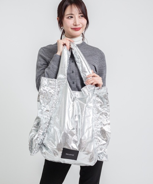 HELOYSE（エロイーズ）の「【HELOYSE/エロイーズ】トートバッグ　candy tote（トートバッグ・レディース・シルバー/ブラック/ブラウン・FREE）」の10枚目の写真