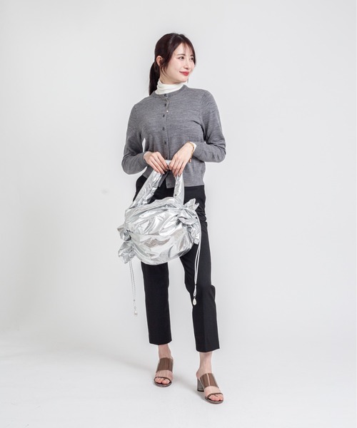 HELOYSE（エロイーズ）の「【HELOYSE/エロイーズ】トートバッグ　candy tote（トートバッグ・レディース・シルバー/ブラック/ブラウン・FREE）」の15枚目の写真