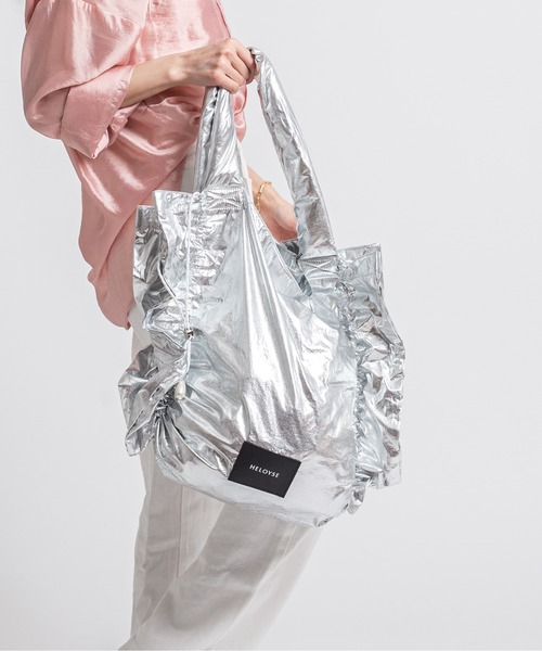 HELOYSE（エロイーズ）の「【HELOYSE/エロイーズ】トートバッグ　candy tote（トートバッグ・レディース・シルバー/ブラック/ブラウン・FREE）」の18枚目の写真
