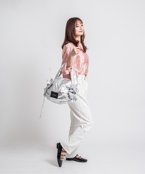 HELOYSE（エロイーズ）の「【HELOYSE/エロイーズ】トートバッグ　candy tote（トートバッグ・レディース・シルバー/ブラック/ブラウン・FREE）」の21枚目の写真