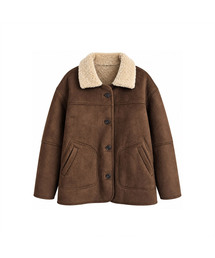 Shearling Suede Mustang Jacket (2colors)