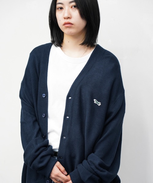 PENNEYS(ぺニーズ)の「PENNEY'S / ぺニーズ THE FOX ONE-POINT 80S CARDIGAN フォックス アクリルカーディガン(カーディガン/ボレロ・メンズ・ネイビー/ブラック/グレー・MEDIUM/LARGE/SMALL)」の3枚目の写真