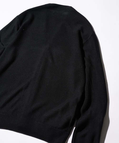 PENNEYS(ぺニーズ)の「PENNEY'S / ぺニーズ THE FOX ONE-POINT 80S CARDIGAN フォックス アクリルカーディガン(カーディガン/ボレロ・メンズ・ネイビー/ブラック/グレー・MEDIUM/LARGE/SMALL)」の5枚目の写真