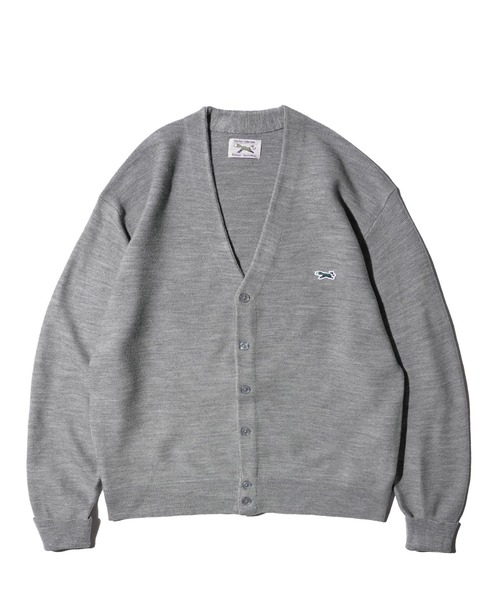 PENNEYS(ぺニーズ)の「PENNEY'S / ぺニーズ THE FOX ONE-POINT 80S CARDIGAN フォックス アクリルカーディガン(カーディガン/ボレロ・メンズ・ネイビー/ブラック/グレー・MEDIUM/LARGE/SMALL)」の6枚目の写真