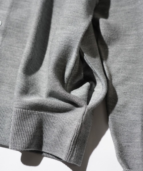 PENNEYS(ぺニーズ)の「PENNEY'S / ぺニーズ THE FOX ONE-POINT 80S CARDIGAN フォックス アクリルカーディガン(カーディガン/ボレロ・メンズ・ネイビー/ブラック/グレー・MEDIUM/LARGE/SMALL)」の10枚目の写真