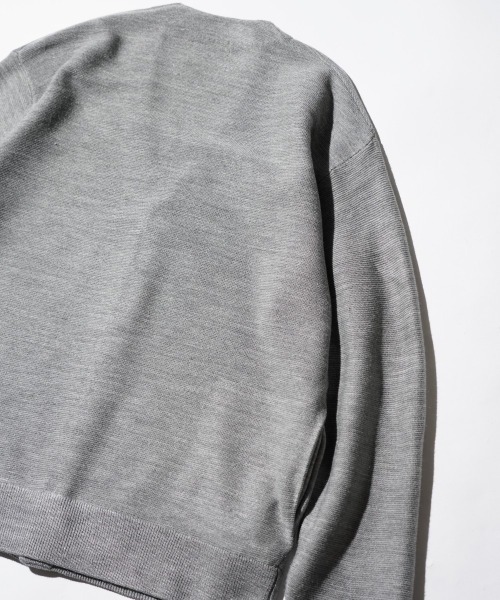 PENNEYS(ぺニーズ)の「PENNEY'S / ぺニーズ THE FOX ONE-POINT 80S CARDIGAN フォックス アクリルカーディガン(カーディガン/ボレロ・メンズ・ネイビー/ブラック/グレー・MEDIUM/LARGE/SMALL)」の13枚目の写真
