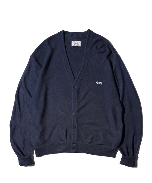 PENNEYS(ぺニーズ)の「PENNEY'S / ぺニーズ THE FOX ONE-POINT 80S CARDIGAN フォックス アクリルカーディガン(カーディガン/ボレロ・メンズ・ネイビー/ブラック/グレー・MEDIUM/LARGE/SMALL)」の14枚目の写真