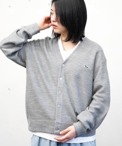 THE FOX ONE-POINT 80S CARDIGAN 刺繡 80年代風格針織開襟衫