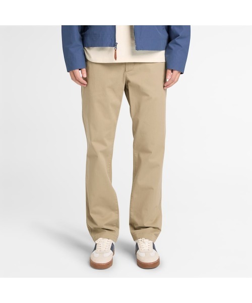 Timberland(ティンバーランド)の「トップフィールド ツイル ストレート チノ パンツ メンズ(チノパンツ・メンズ・ライトカーキ・32inch/30inch/38inch/36inch/34inch)」の2枚目の写真